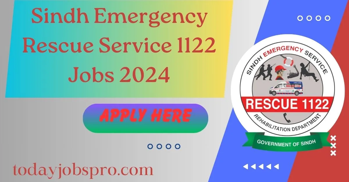 400 Sindh Emergency Rescue Service 1122 Jobs 2024 Apply Online