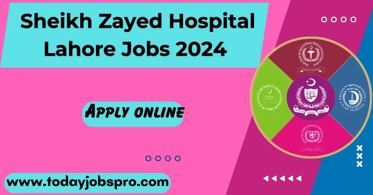 Sheikh Zayed Hospital Lahore Jobs 2024 Online Apply, Advertisement